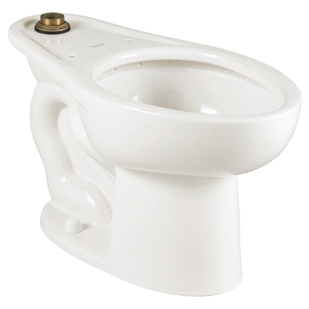 American Standard White Elongated Toilet Bowl 