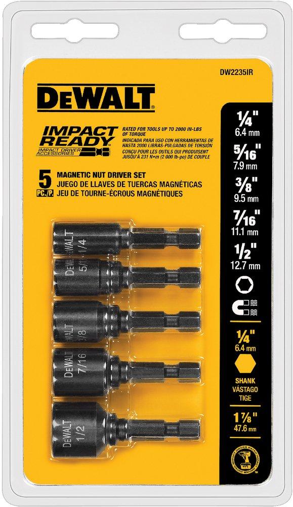DEWALT Magnetic Impact Ready Nutsetter Set 