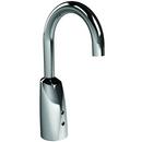 1.5 gpm Swivel Gooseneck Spout Sensor Bathroom Sink Faucet in Polished Chrome