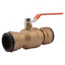 SharkBite&reg; DZR Brass Full Port Push 200# Ball Valve 