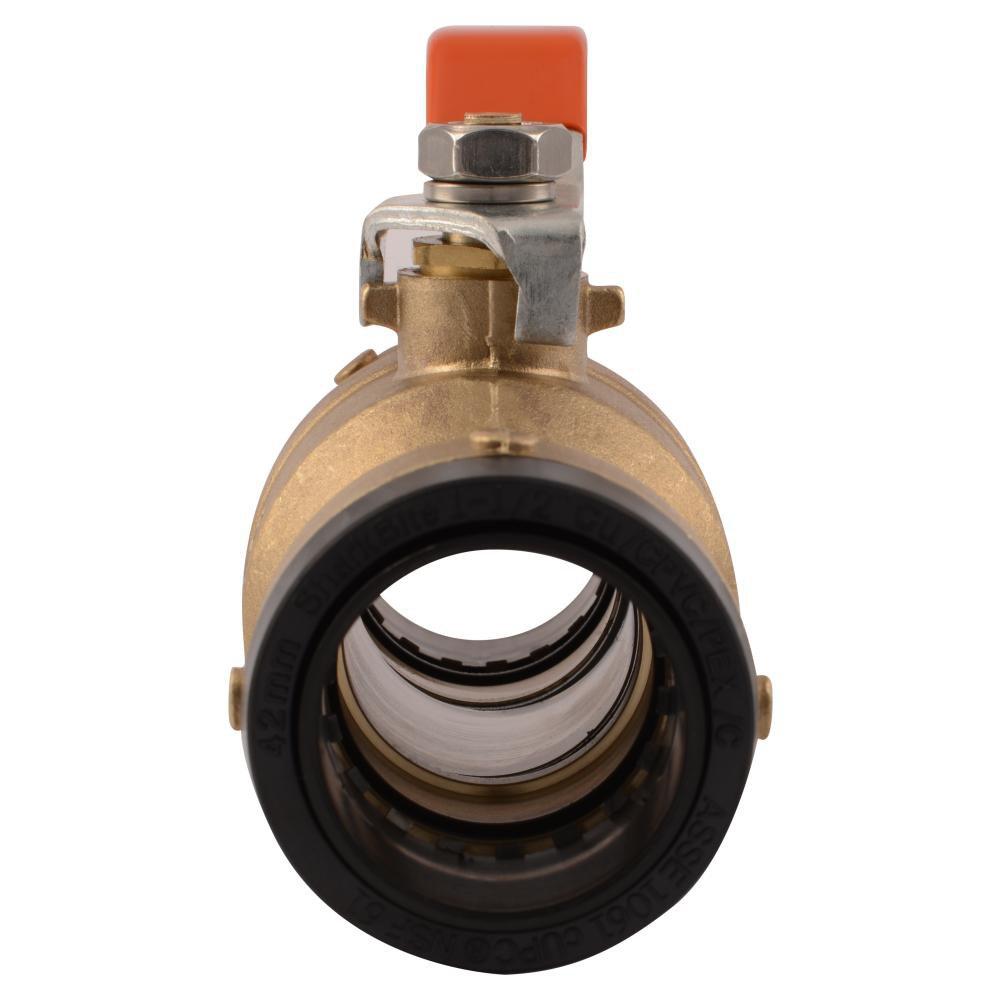SharkBite&reg; DZR Brass Full Port Push 200# Ball Valve 