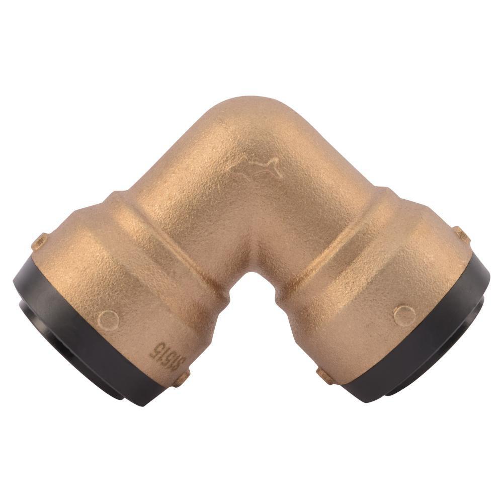 SharkBite&reg; Push Brass 90 Degree Elbow 