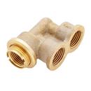 Signature Hardware Rough Brass Twin Elbow for Thermostatic Valve 