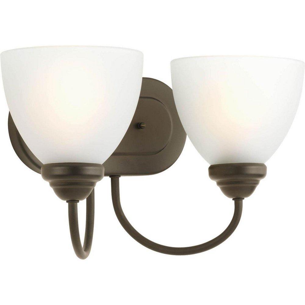 Progress Lighting Antique Bronze 100W 2 Medium Base Bracket 