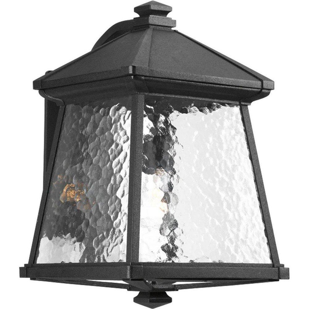 Progress Lighting Black 12-5/8 in. 100 W 1-Light Medium Lantern 