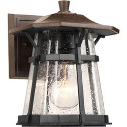 1 Light 100W Outdoor Wall Lantern 8-3/8 in. Espresso