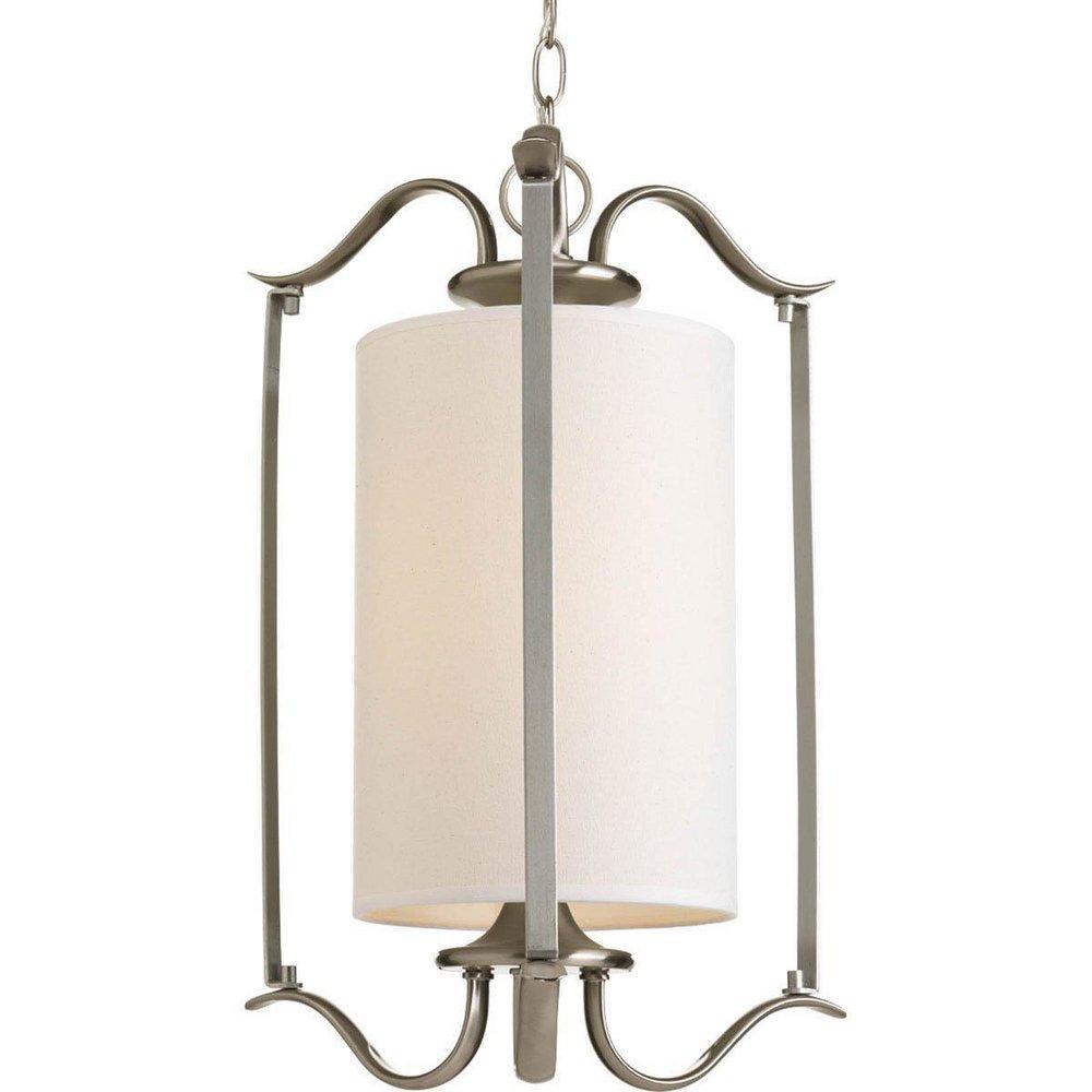 Progress Lighting Brushed Nickel 100W 1-Light Medium Pendant 