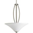 Progress Lighting Brushed Nickel 100W 3-Light Medium Pendant 