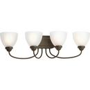 Progress Lighting Antique Bronze 8-1/2 in. 100 W 4-Light Medium Bracket 