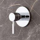 Signature Hardware Polished Chrome Single Lever Handle Volume Control Trim 