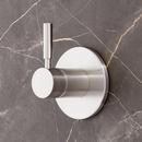 Transfer Valve Trim Only with Single Lever Handle in Brushed Nickel