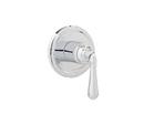 Single Lever Handle Volume Control Trim in Polished Chrome