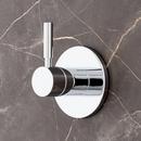 Transfer Valve Trim Only with Single Lever Handle in Polished Chrome