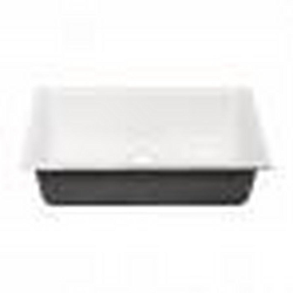 Commercial Enameling White 33 x 19-1/2 in. No Hole Cast Iron Single Bowl Undermount Kitchen Sink 