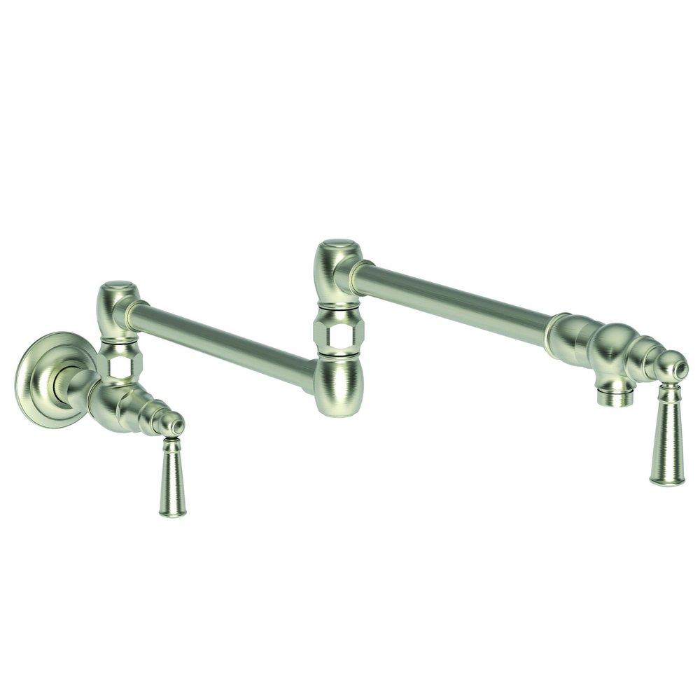 Newport Brass Satin Nickel - PVD Two Handle Lever Handle Pot Filler 