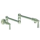 Newport Brass Satin Nickel - PVD Two Handle Lever Handle Pot Filler 