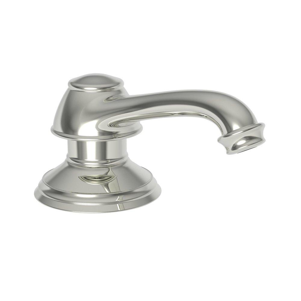 Newport Brass Polished Nickel Deckmount Soap and Lotion Dispenser 
