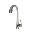 Pull-Down Kitchen Sink Faucet with Single Lever Handle in Stainless Steel - PVD
