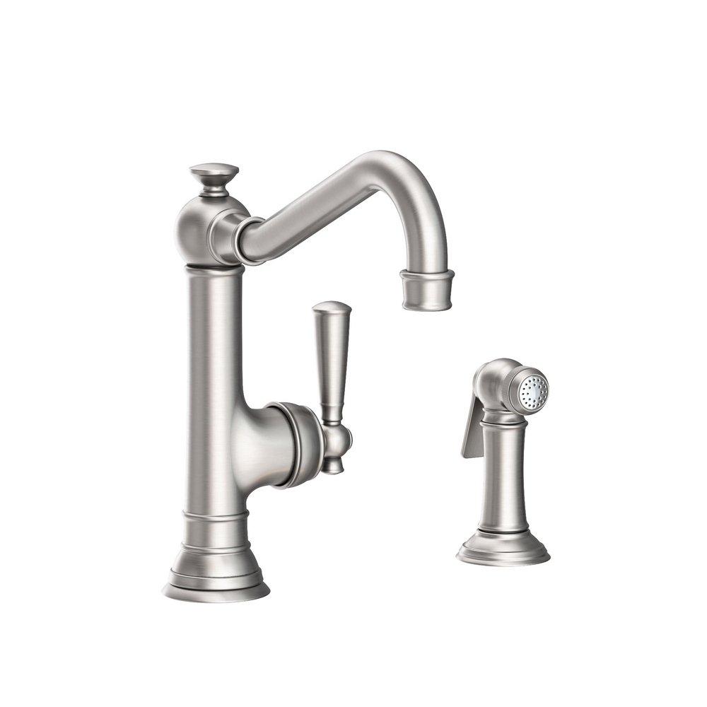 Newport Brass Stainless Steel - PVD Single Handle Kitchen Faucet 