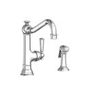 Newport Brass Polished Chrome Single Handle Kitchen Faucet 