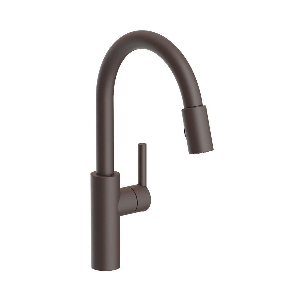 Newport Brass Oil Rubbed Bronze Pull Down Kitchen Faucet 
