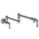 Two Handle Lever Handle Pot Filler in Stainless Steel - PVD