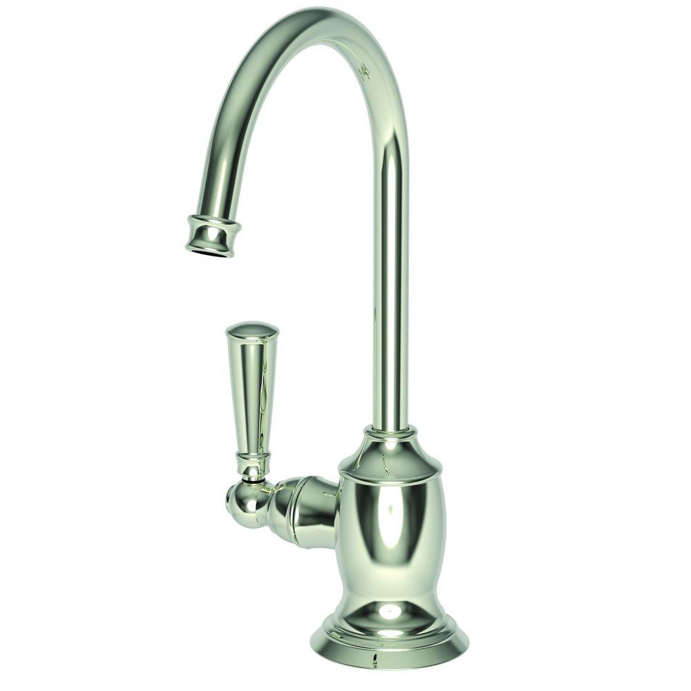 Newport Brass Polished Nickel - Natural 1.5 gpm 1 Hole Deck Mount Hot Water Dispenser with Single Lever Handle 