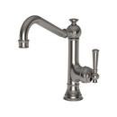 1.8 gpm 1-Hole Kitchen Sink Faucet with Single Lever Handle in Stainless Steel - PVD