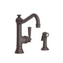 Single Handle Kitchen Faucet with Side Spray in Oil Rubbed Bronze