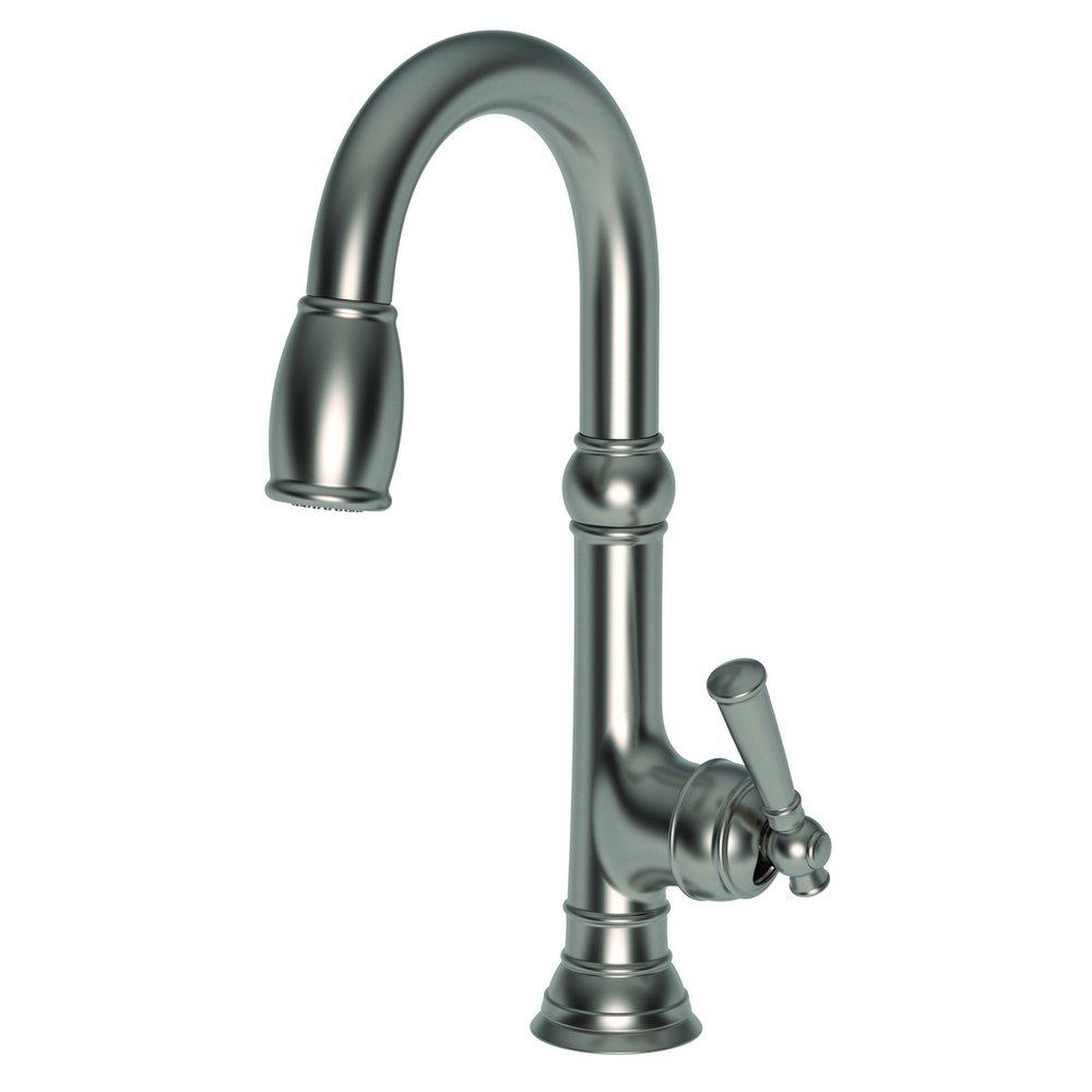 Newport Brass Stainless Steel - PVD Single Lever Handle Bar Faucet 