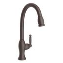 Newport Brass Oil Rubbed Bronze Single Handle Pull Down Kitchen Faucet 