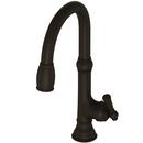 Newport Brass Oil Rubbed Bronze Single Handle Pull Down Kitchen Faucet 