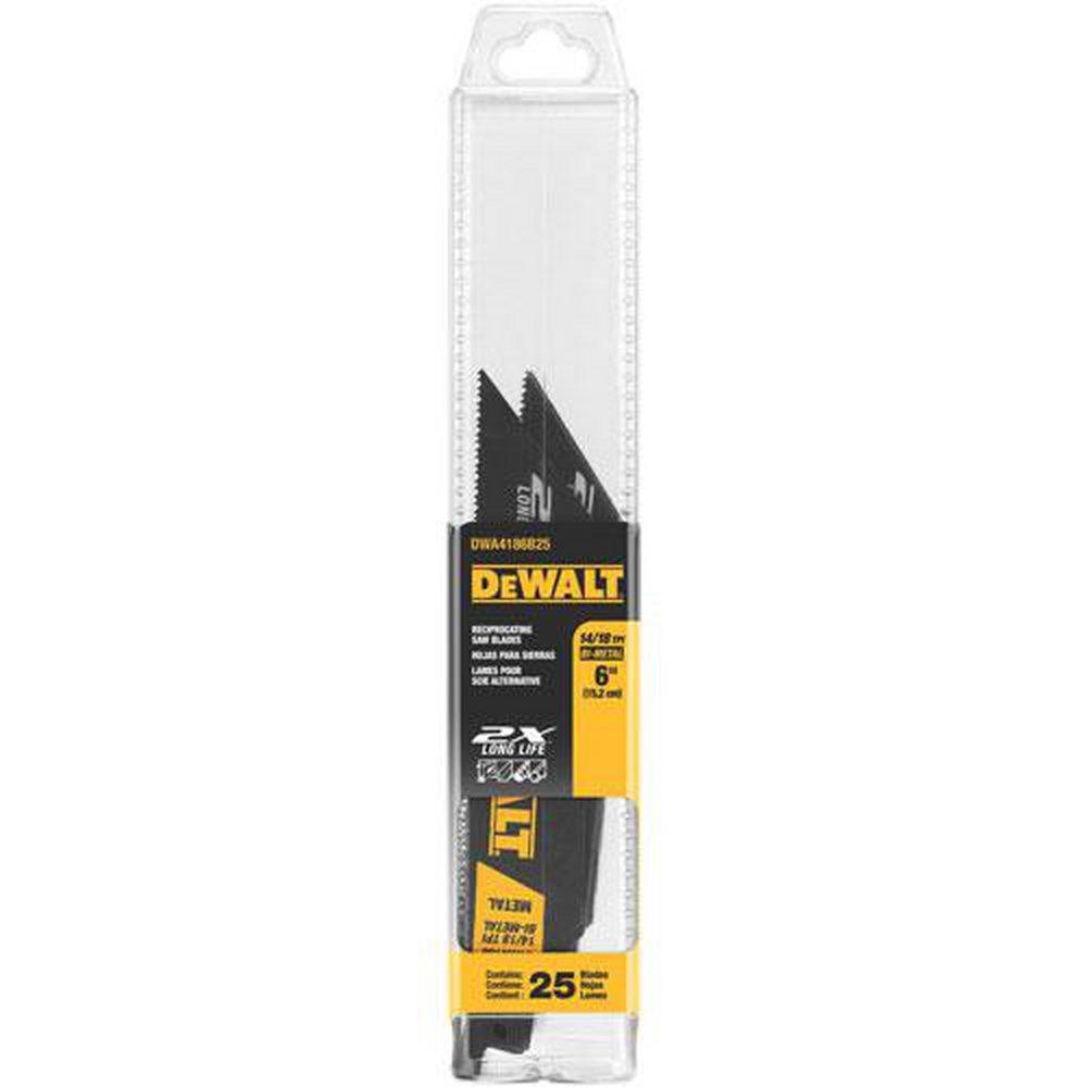 DEWALT 18 TPI Metal Cutting Reciprocating Saw Blade 