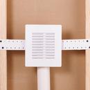 Oatey&reg; White High Impact Polystyrene Air Vent in White 