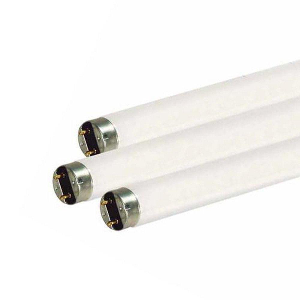 SATCO White 15W T8 Fluorescent Light Bulb with Medium Base 