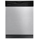 24 in. 55dB 5-Cycle Built-In Dishwasher in Silver Mist