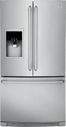 36 in. 15.7 cu. ft. Counter Depth French Door Refrigerator in Stainless Steel