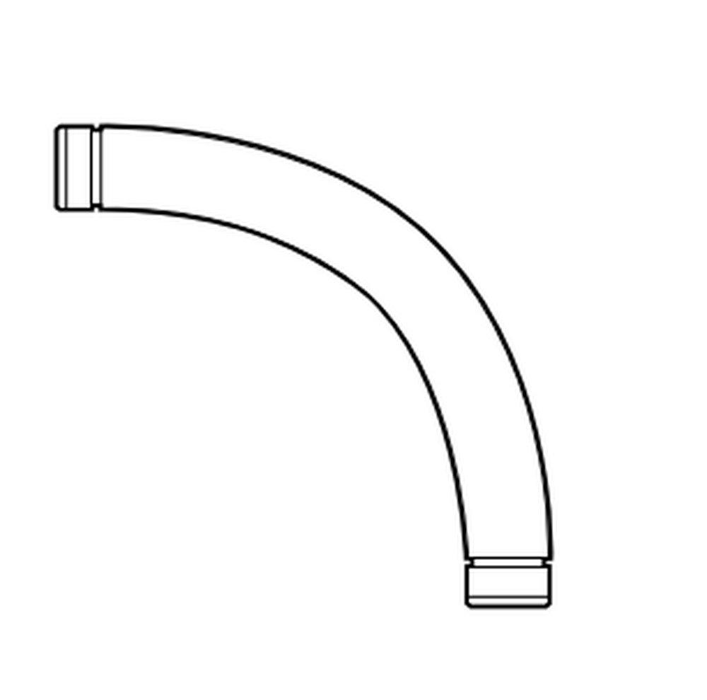 Aquamine Male Straight and Sweep Plastic 90 Degree Elbow 