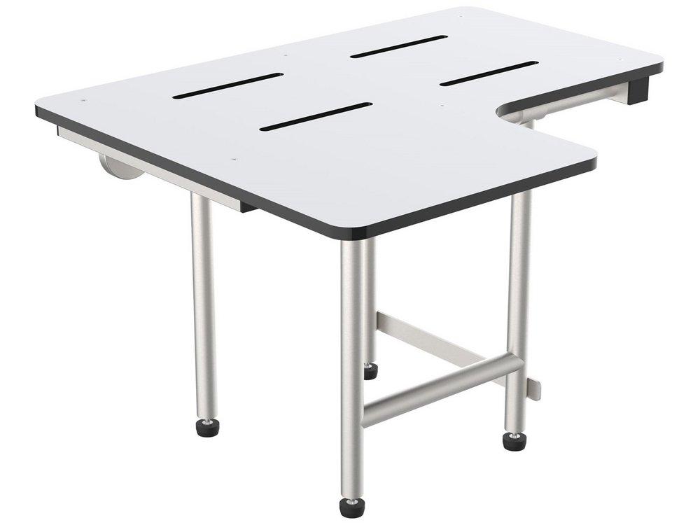 Wingits® White Shower Seat 