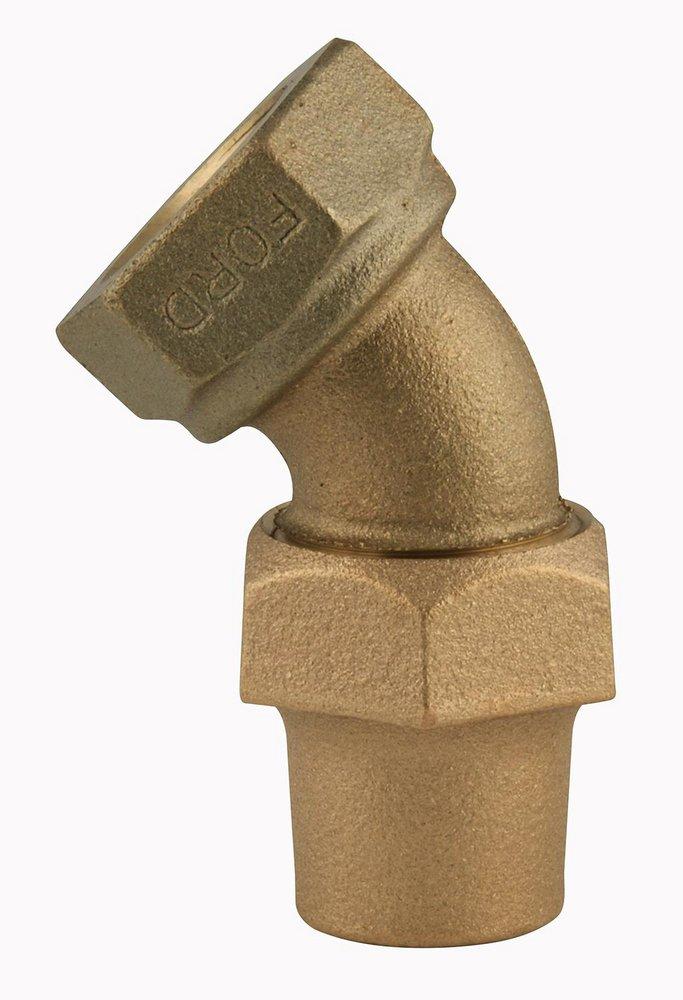 Ford Meter Box FIPT x Flared 45 Degree Bend 