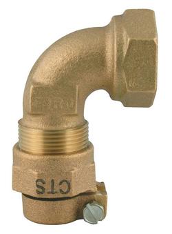 2 in. Female Copper x Pack Joint 90 Degree Bend