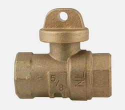 3/4 in. FIPT Brass Ball Valve Curb Stop