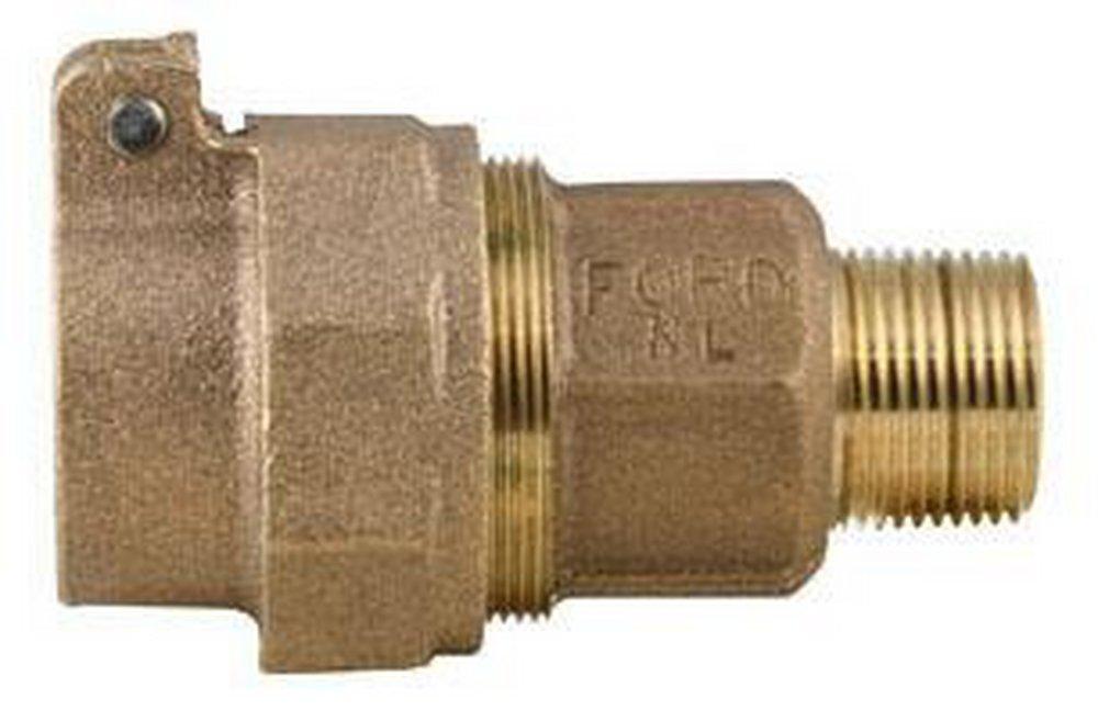 Ford Meter Box MIP Brass Straight Coupling 