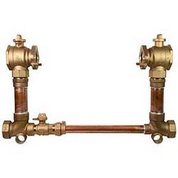 2 in. D P Swivel Copper Meter Setter