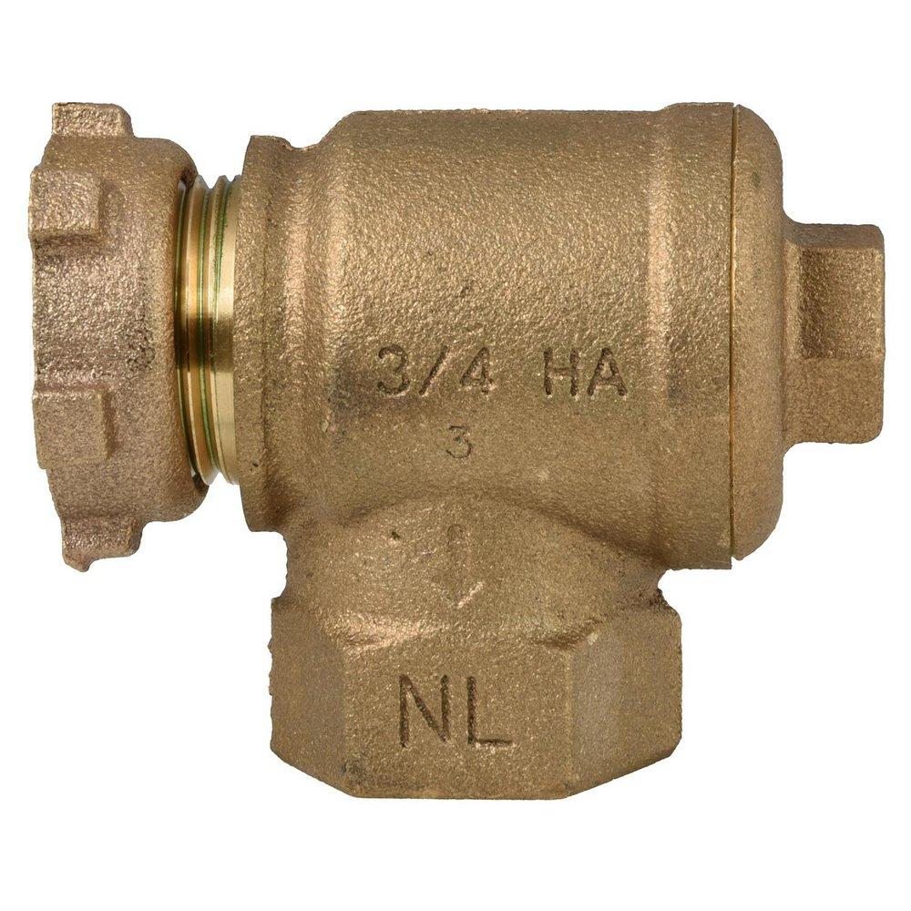 Ford Meter Box Meter Yoke x FIPT Brass Angle Check Valve 
