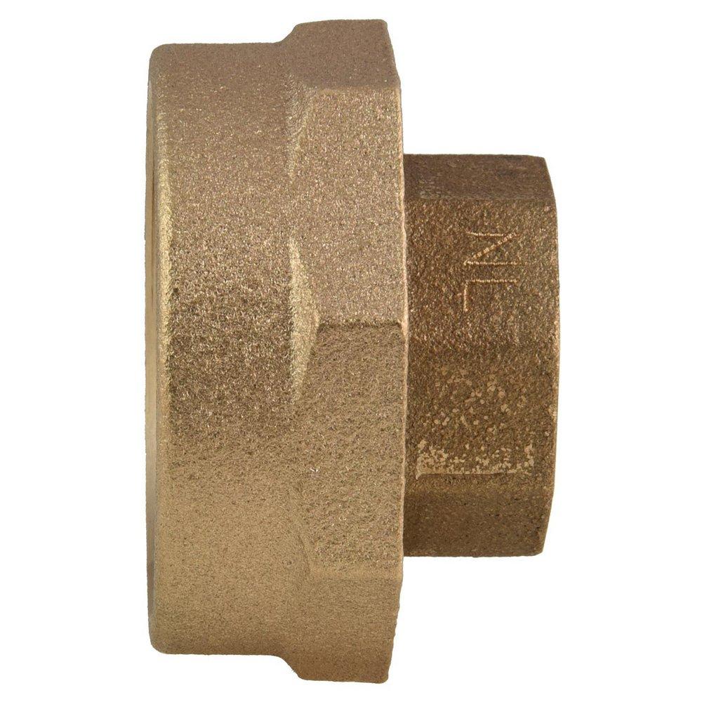 Ford Meter Box Flanged x FIP Brass Coupling 