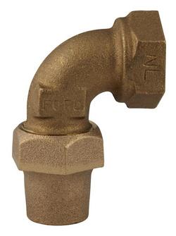 3/4 in. Female Coupler x Flared 90 Degree Bend