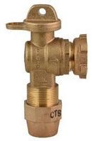 1 in. Grip Joint x Meter Yoke Ball Angle Valve
