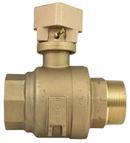 2 in. MIP x FIP Water Service Brass Ball Valve Curb Stop