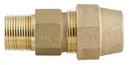 Ford Meter Box MIP x CTS Grip Joint Brass Coupling 